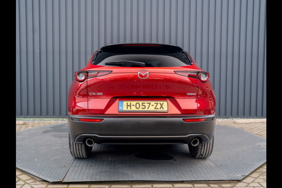 Mazda CX-30 2.0 e-SkyActiv-X M Hybrid Luxury | Leder | Stoelgeheugen | Bose | Head Up | Stoel & Stuur verw. | Prijs Rijklaar!!