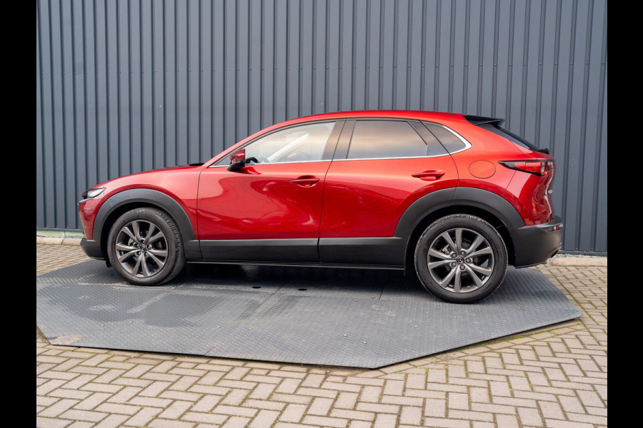 Mazda CX-30 2.0 e-SkyActiv-X M Hybrid Luxury | Leder | Stoelgeheugen | Bose | Head Up | Stoel & Stuur verw. | Prijs Rijklaar!!