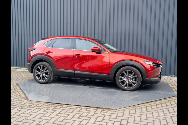 Mazda CX-30 2.0 e-SkyActiv-X M Hybrid Luxury | Leder | Stoelgeheugen | Bose | Head Up | Stoel & Stuur verw. | Prijs Rijklaar!!