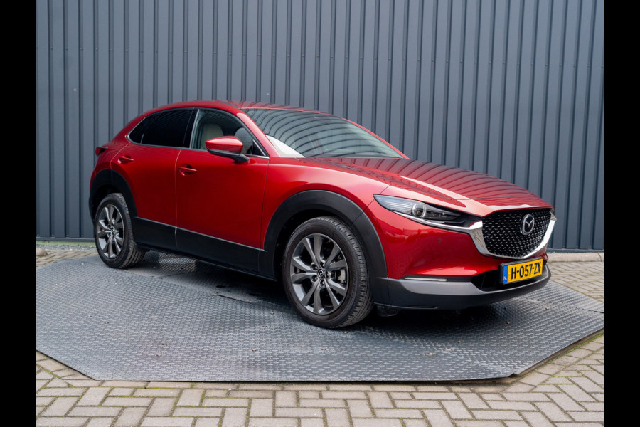 Mazda CX-30 2.0 e-SkyActiv-X M Hybrid Luxury | Leder | Stoelgeheugen | Bose | Head Up | Stoel & Stuur verw. | Prijs Rijklaar!!