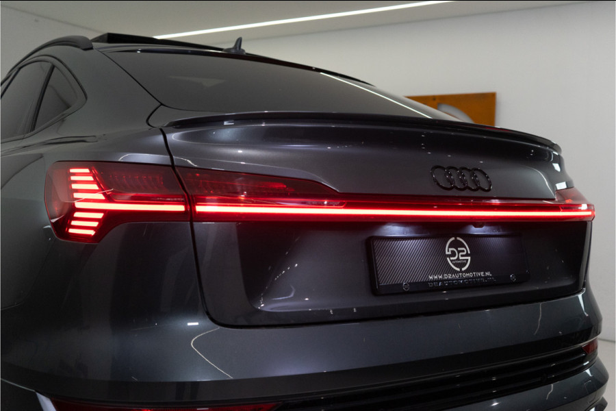 Audi e-tron Sportback S Quattro 95 kWh 504PK | Pano | B&O | RS Stoelen | Sfeer | 12 MND Garantie