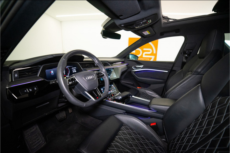 Audi e-tron Sportback S Quattro 95 kWh 504PK | Pano | B&O | RS Stoelen | Sfeer | 12 MND Garantie