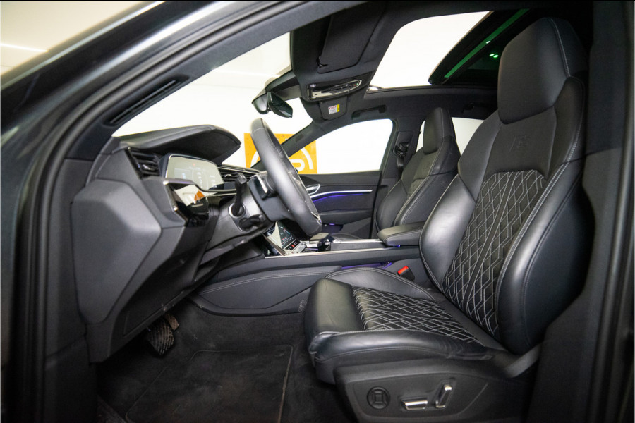 Audi e-tron Sportback S Quattro 95 kWh 504PK | Pano | B&O | RS Stoelen | Sfeer | 12 MND Garantie