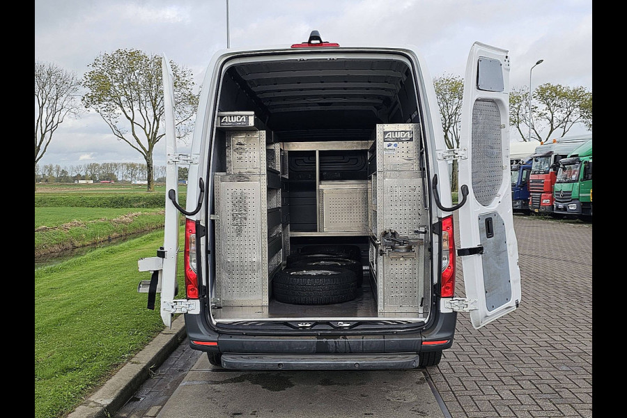 Mercedes-Benz Sprinter 314 2.2 CDI L2H2 EURO VI-D Automaat Mbux Standkachel Airco Adaptieve Cruise Camera PDC WP-Inrichting RWD Euro6 143 PK!