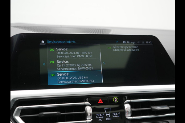 BMW 3 Serie Touring 330e M Sport Plug In Hybrid 293pk Dealer O.H. PHEV | Panodak | Head Up | 360 Camera | Adaptive Cruise | Harman & Kardon | Nappa Lederen Sportstoelen Memory & Verwarmd | Adaptief Onderstel | Laser LED | Apple Carplay | Sfeerverlichting |