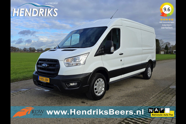 Ford Transit 350 2.0 TDCI L3 H2 Trend - 130 Pk - Euro 6 - Airco - Cruise Control - Parkeersens. V+A