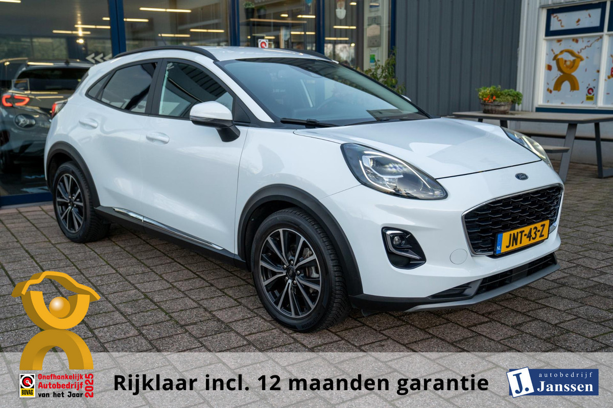 Ford Puma 1.0 EcoBoost Hybrid Titanium|Prijs rijklaar incl 12 mnd garantie|Navi Clima Massagestoel