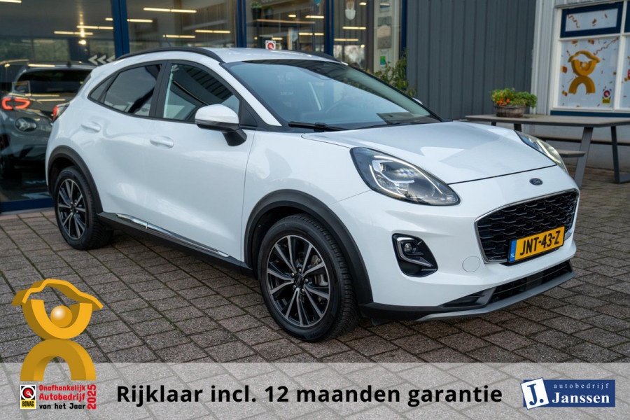 Ford Puma 1.0 EcoBoost Hybrid Titanium|Prijs rijklaar incl 12 mnd garantie|Navi Clima Massagestoel