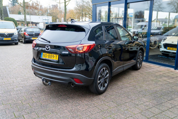 Mazda CX-5 2.0 SkyActiv-G 165 Skylease GT 2WD|Prijs incl. 12 mnd garantie|Trekhaak PDC NAV LMV Bluetooth Vol leder Stoelverwarming