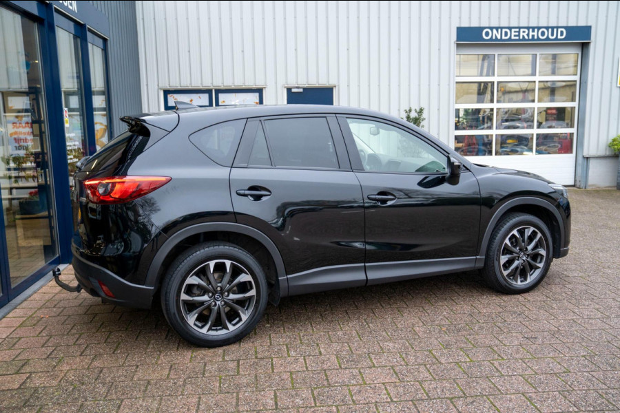 Mazda CX-5 2.0 SkyActiv-G 165 Skylease GT 2WD|Prijs incl. 12 mnd garantie|Trekhaak PDC NAV LMV Bluetooth Vol leder Stoelverwarming