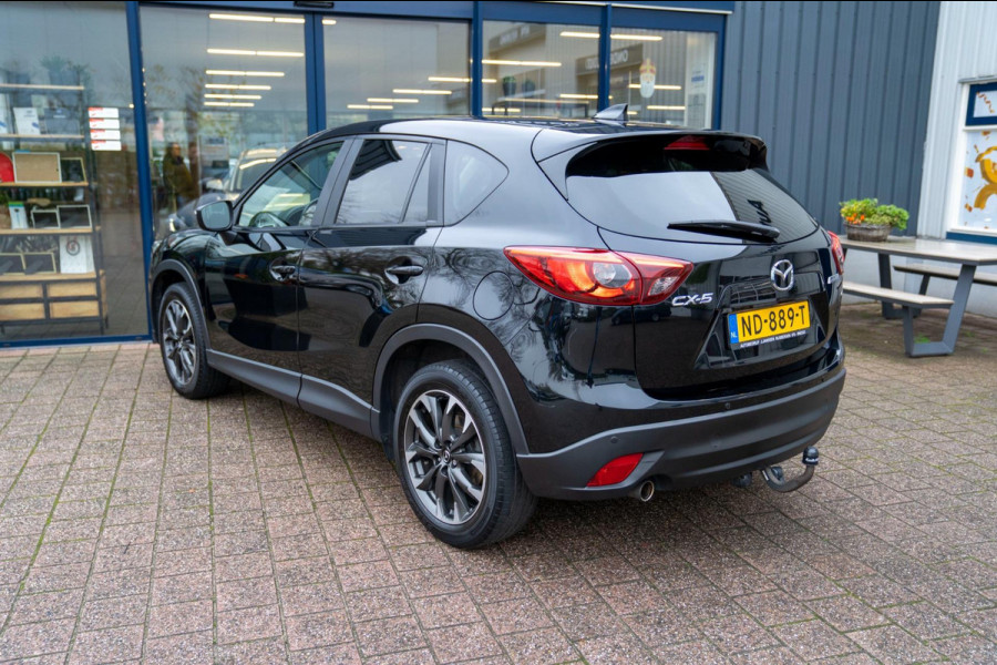 Mazda CX-5 2.0 SkyActiv-G 165 Skylease GT 2WD|Prijs incl. 12 mnd garantie|Trekhaak PDC NAV LMV Bluetooth Vol leder Stoelverwarming