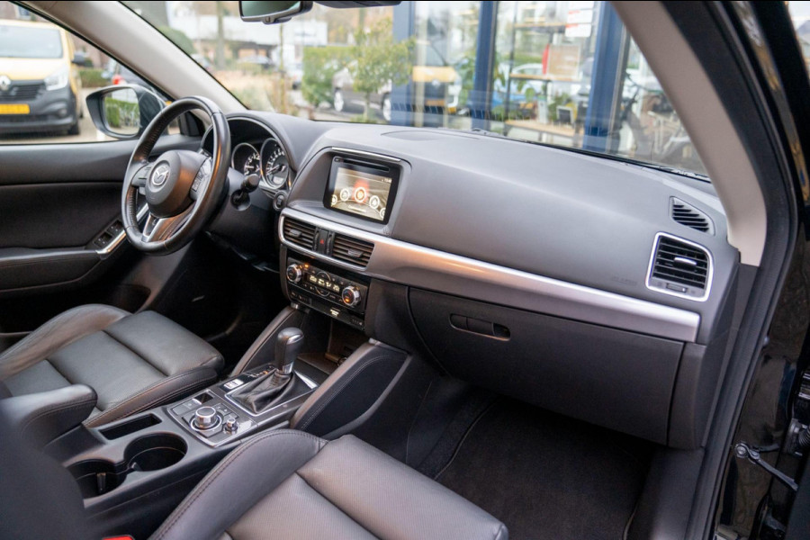 Mazda CX-5 2.0 SkyActiv-G 165 Skylease GT 2WD|Prijs incl. 12 mnd garantie|Trekhaak PDC NAV LMV Bluetooth Vol leder Stoelverwarming