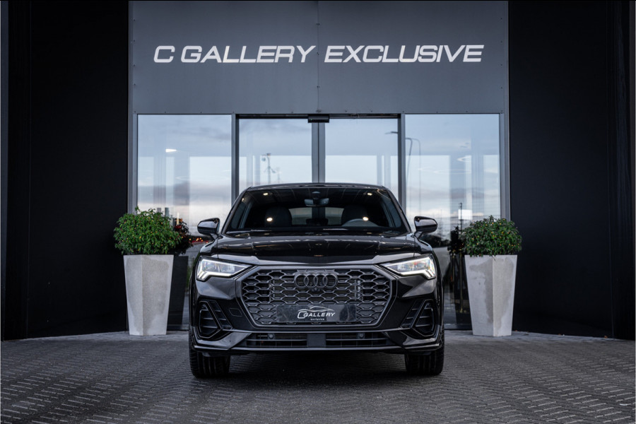 Audi Q3 Sportback 35 TFSI S Edition Competition - Panorama | Sonos | Carbon | Elek. Trekhaak | 360 Camera