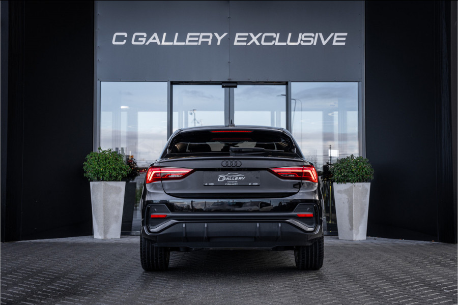 Audi Q3 Sportback 35 TFSI S Edition Competition - Panorama | Sonos | Carbon | Elek. Trekhaak | 360 Camera