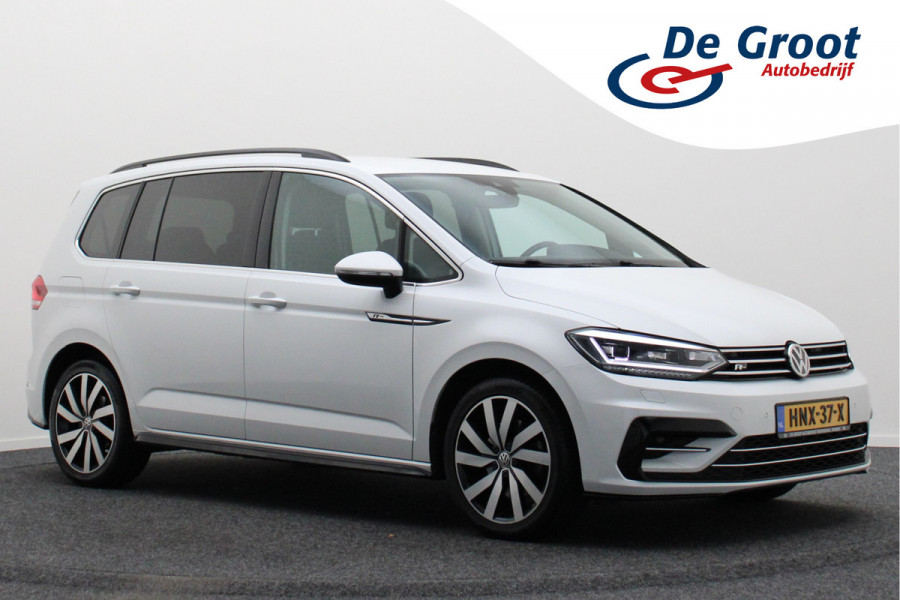 Volkswagen Touran 1.4 TSI DSG Highline Edition R-Line 7p Climate, ACC, Stuur/Stoel Verwarming, Apple Carplay, LED, Trekhaak, 18''