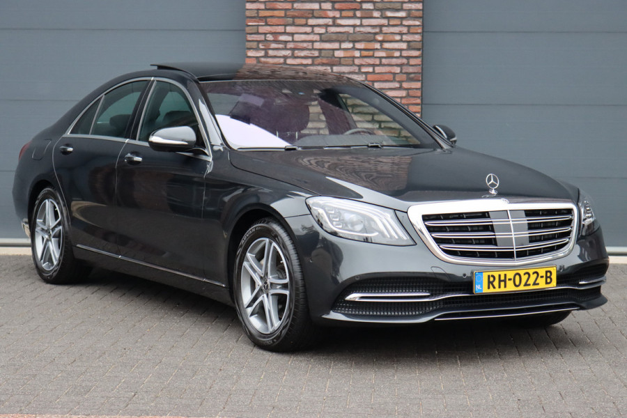 Mercedes-Benz S-Klasse 350d | Distronic+ | Memory | Massage | Burmester | Panoramadak | Stoelventilatie | HUD | Nappa Leder | Surround Camera | Trekhaak | Soft Close | Luchtkwaliteitspakket |