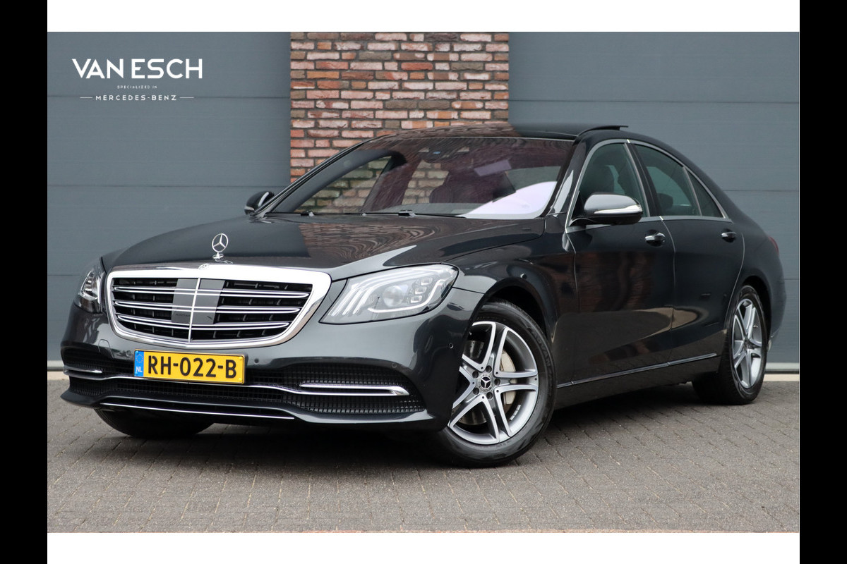 Mercedes-Benz S-Klasse 350d | Distronic+ | Memory | Massage | Burmester | Panoramadak | Stoelventilatie | HUD | Nappa Leder | Surround Camera | Trekhaak | Soft Close | Luchtkwaliteitspakket |