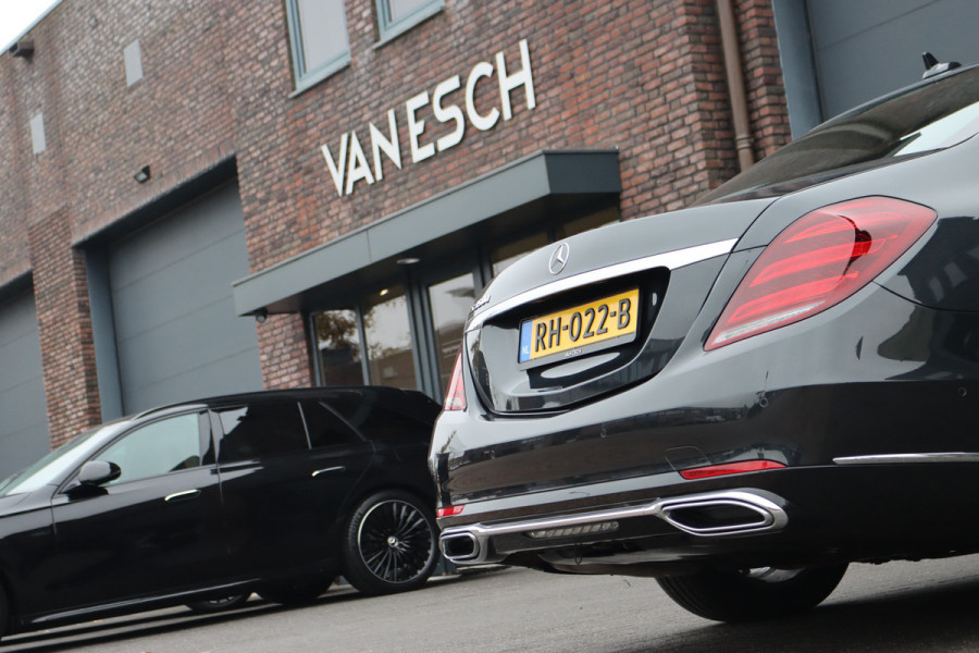 Mercedes-Benz S-Klasse 350d | Distronic+ | Memory | Massage | Burmester | Panoramadak | Stoelventilatie | HUD | Nappa Leder | Surround Camera | Trekhaak | Soft Close | Luchtkwaliteitspakket |