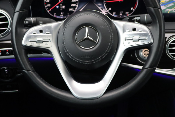 Mercedes-Benz S-Klasse 350d | Distronic+ | Memory | Massage | Burmester | Panoramadak | Stoelventilatie | HUD | Nappa Leder | Surround Camera | Trekhaak | Soft Close | Luchtkwaliteitspakket |