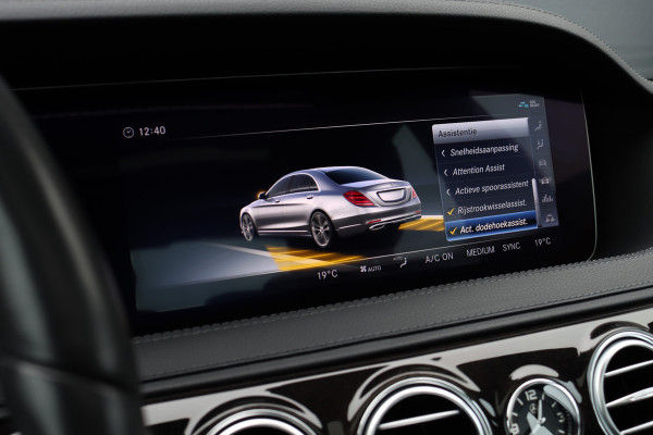 Mercedes-Benz S-Klasse 350d | Distronic+ | Memory | Massage | Burmester | Panoramadak | Stoelventilatie | HUD | Nappa Leder | Surround Camera | Trekhaak | Soft Close | Luchtkwaliteitspakket |