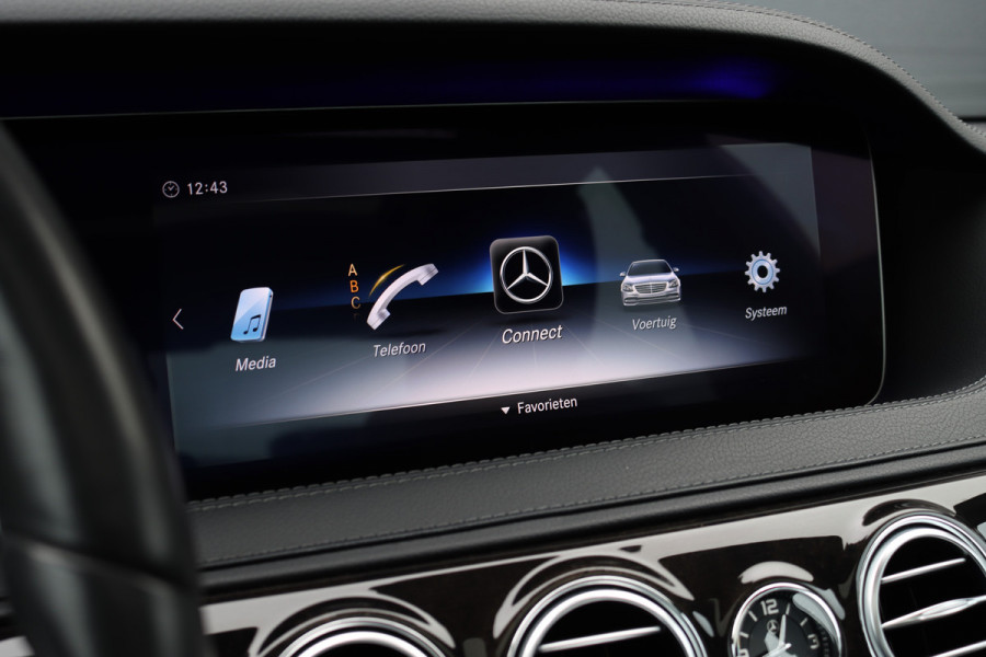 Mercedes-Benz S-Klasse 350d | Distronic+ | Memory | Massage | Burmester | Panoramadak | Stoelventilatie | HUD | Nappa Leder | Surround Camera | Trekhaak | Soft Close | Luchtkwaliteitspakket |