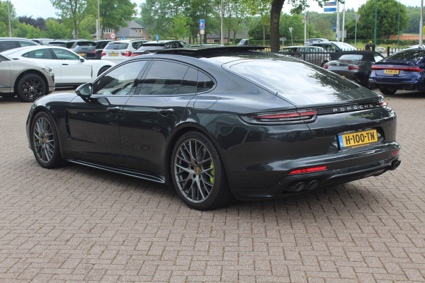 Porsche Panamera 4.0 Turbo S E-Hybrid / Panoramadak / 360Camera / Achterasbesturing / Nachtzicht / Softclose / 21'' / Sportuitlaat / Matrix LED / Carbon intr. / Bose / Sportdesign / Volleder / Dodehoek / DAB / ACC