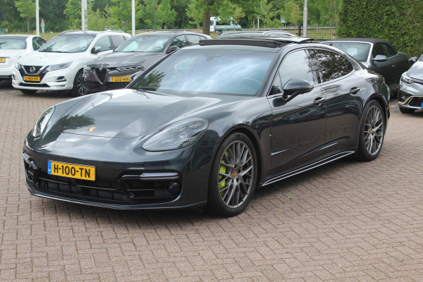 Porsche Panamera 4.0 Turbo S E-Hybrid / Panoramadak / 360Camera / Achterasbesturing / Nachtzicht / Softclose / 21'' / Sportuitlaat / Matrix LED / Carbon intr. / Bose / Sportdesign / Volleder / Dodehoek / DAB / ACC