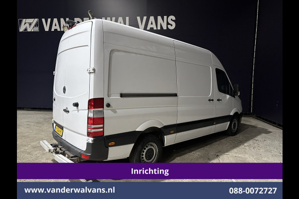 Mercedes-Benz Sprinter 314CDI 143pk L2H2 inrichting Euro6 Airco | Camera | Navigatie | 2800kg Trekhaak Omvormer Cruisecontrol, Chauffeursstoel, Parkeersensoren