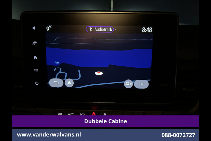 Renault Trafic 2.0 BluedCi 131pk L2H1 Dubbele Cabine Fabrieksgarantie Euro6 Airco | 6-Zits | Navigatie | LED | Camera | Cruisecontrol 2500kg Trekhaak, Parkeersensoren