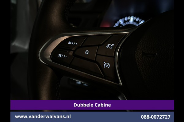 Renault Trafic 2.0 BluedCi 131pk L2H1 Dubbele Cabine Fabrieksgarantie Euro6 Airco | 6-Zits | Navigatie | LED | Camera | Cruisecontrol 2500kg Trekhaak, Parkeersensoren