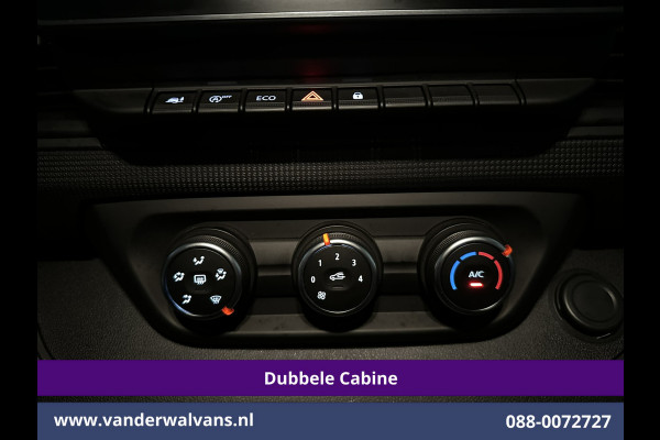 Renault Trafic 2.0 BluedCi 131pk L2H1 Dubbele Cabine Fabrieksgarantie Euro6 Airco | 6-Zits | Navigatie | LED | Camera | Cruisecontrol 2500kg Trekhaak, Parkeersensoren