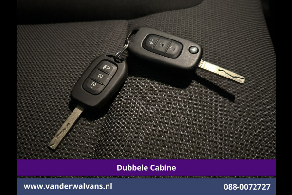 Renault Trafic 2.0 BluedCi 131pk L2H1 Dubbele Cabine Fabrieksgarantie Euro6 Airco | 6-Zits | Navigatie | LED | Camera | Cruisecontrol 2500kg Trekhaak, Parkeersensoren