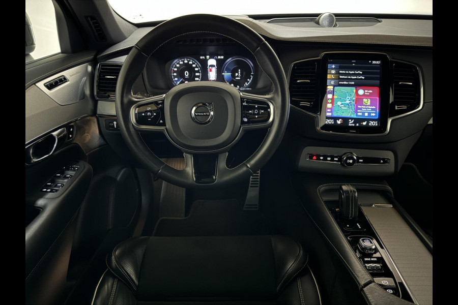 Volvo XC90 2.0 T8 Recharge AWD R-Design Pano B&W Luchtvering Trekh. 360°