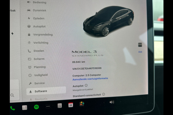 Tesla Model 3 Standard RWD Plus 60 kWh SOH 91.5 %