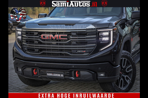 GMC Sierra AT4 6.2 V8 4X4 | VIRTUAL COCKPIT | HUD | BOM VOL | DC | RAM DEALER NEDERLAND | | GRIJSKENTEKEN | DUBBELE CABINE | PICK UP | VOORRAAD 261530 |