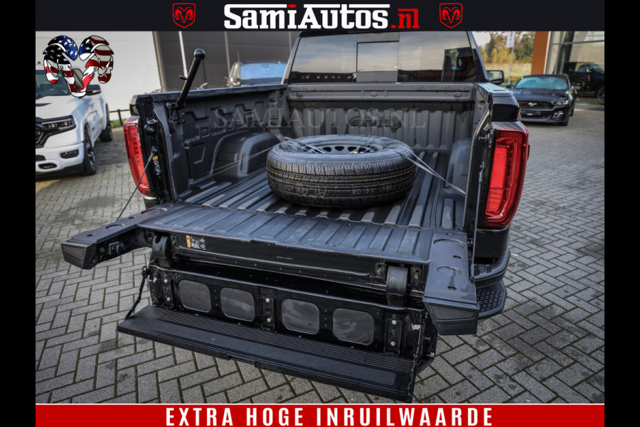 GMC Sierra AT4 6.2 V8 4X4 | VIRTUAL COCKPIT | HUD | BOM VOL | DC | RAM DEALER NEDERLAND | | GRIJSKENTEKEN | DUBBELE CABINE | PICK UP | VOORRAAD 261530 |