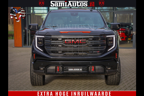 GMC Sierra AT4 6.2 V8 4X4 | VIRTUAL COCKPIT | HUD | BOM VOL | DC | RAM DEALER NEDERLAND | Dubbele Cabine met Royale 5 Zitplaatsen | BPM vrij | Nu Leverbaar uit Voorraad | Voorraad Nr 248378 |