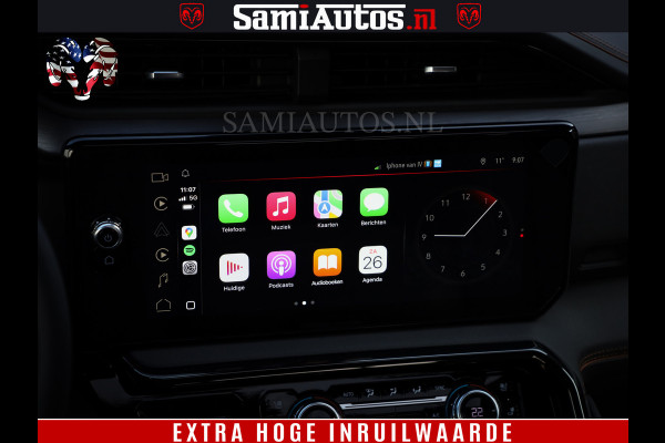 GMC Sierra AT4 6.2 V8 4X4 | VIRTUAL COCKPIT | HUD | BOM VOL | DC | RAM DEALER NEDERLAND | Dubbele Cabine met Royale 5 Zitplaatsen | BPM vrij | Nu Leverbaar uit Voorraad | Voorraad Nr 248378 |