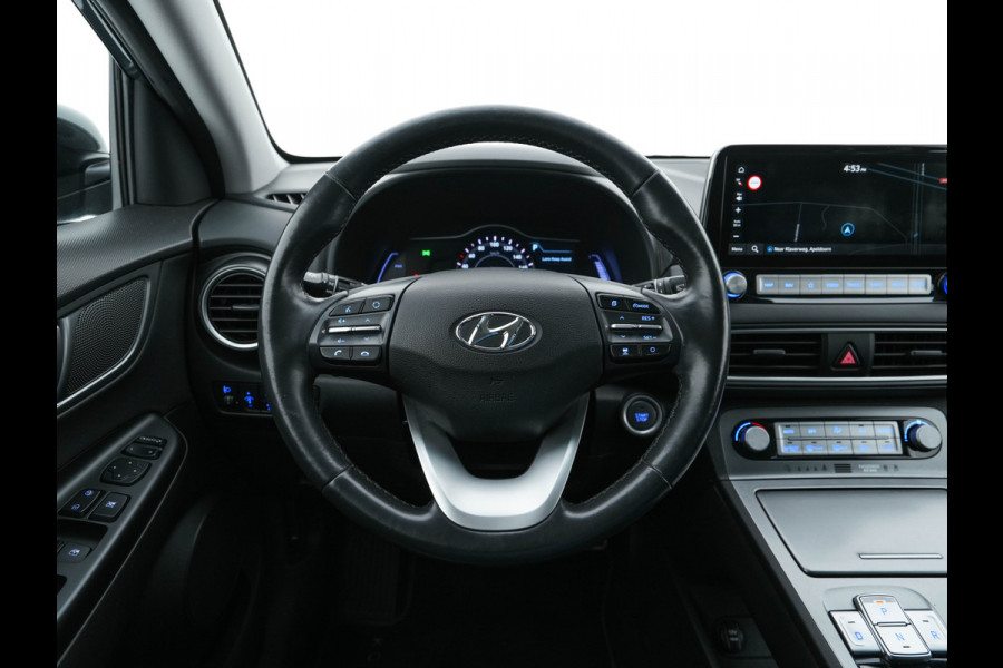 Hyundai Kona EV Premium 64 kWh ( Fase-3 ) { SOH-96%) Aut.* HEAT-PUMP | NAVI-FULLMAP | KEYLESS | CAMERA | DAB | ECC | PDC | ADAPTIVE-CRUISE | CCS-FASTLOADER | LANE-ASSIST | HEATED-COMFORTSEATS | 17''ALU*