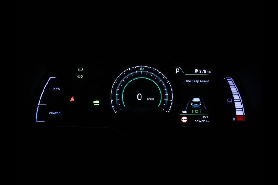 Hyundai Kona EV Premium 64 kWh ( Fase-3 ) { SOH-96%) Aut.* HEAT-PUMP | NAVI-FULLMAP | KEYLESS | CAMERA | DAB | ECC | PDC | ADAPTIVE-CRUISE | CCS-FASTLOADER | LANE-ASSIST | HEATED-COMFORTSEATS | 17''ALU*