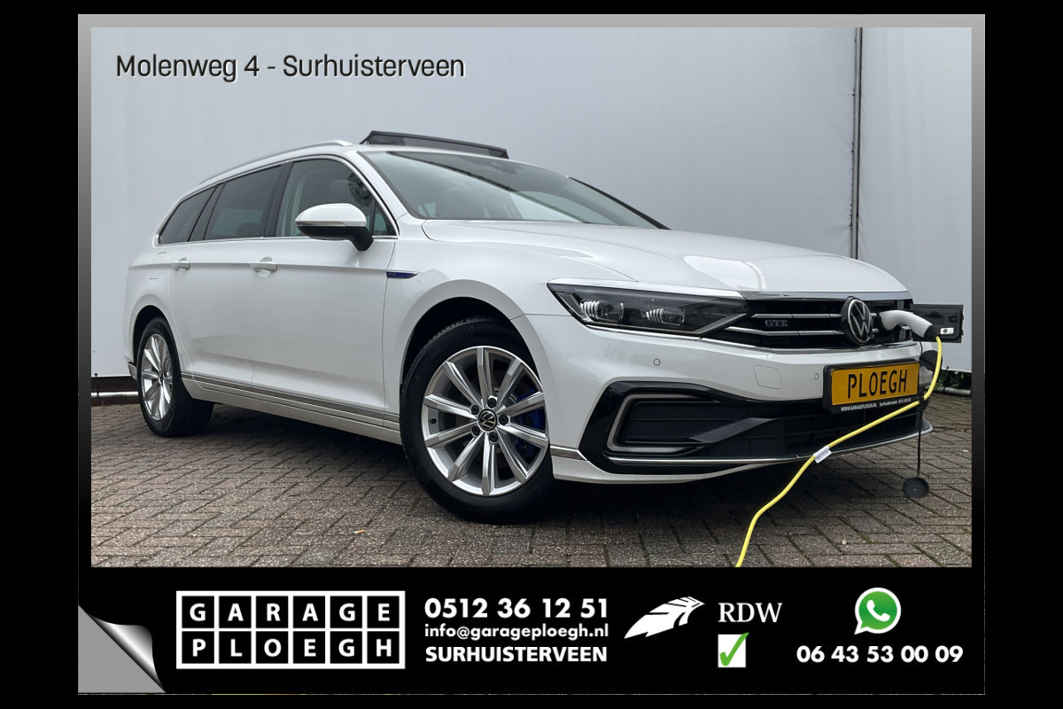 Volkswagen Passat Variant 1.4 TSI PHEV GTE Pano.dak Trekhaak Adap.cruise Stoel.stuurverw.