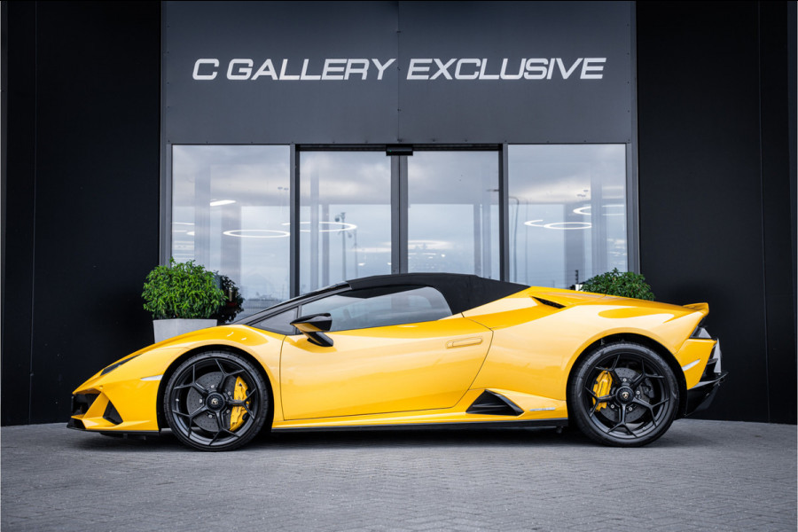 Lamborghini Huracán Evo Spyder 5.2 V10 - Giallo Inti | Dealer O.H. | Lift | Sensonum