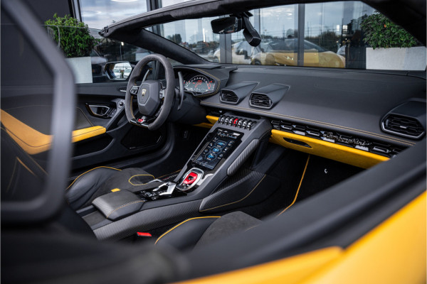 Lamborghini Huracán Evo Spyder 5.2 V10 - Giallo Inti | Dealer O.H. | Lift | Sensonum