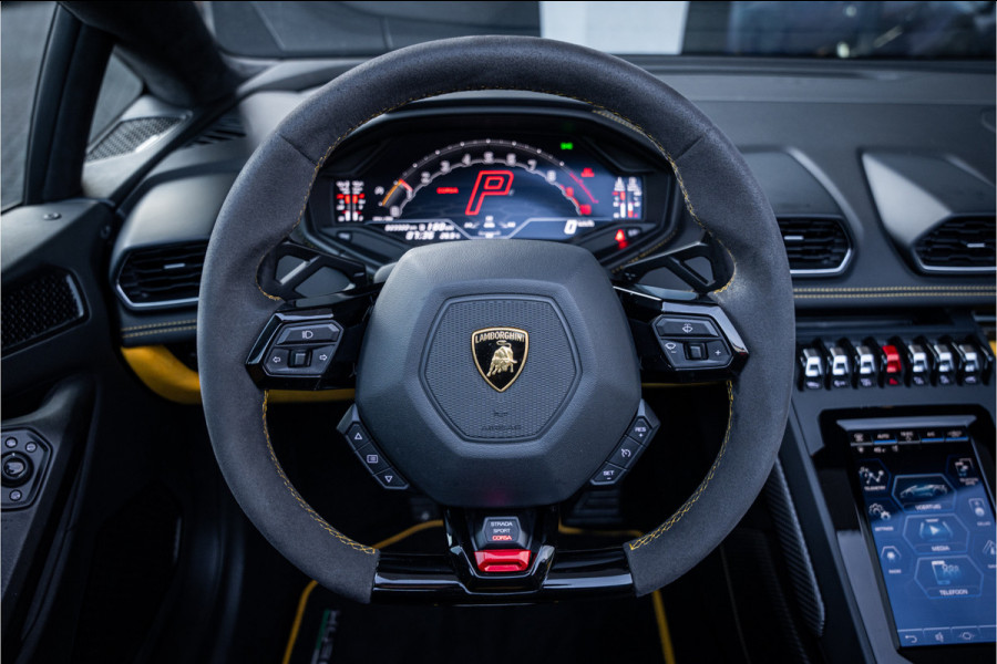 Lamborghini Huracán Evo Spyder 5.2 V10 - Giallo Inti | Dealer O.H. | Lift | Sensonum