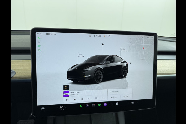 Tesla Model Y RWD LFP-Accu SOH 97% Lmv 20" Warmtepomp Adap.Cruise Navi Ecc Camera's Panoramadak Autopilot Stoel+Stuur+Achterbank Verwarming Elek.Achterklep Dodehoek detector Draadloze telefoonlader Origineel Nederlandse Auto