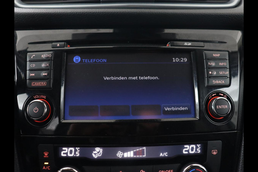 Nissan QASHQAI 1.6 N-Connecta | 163pk | Panoramadak | Trekhaak | 360 Camera | Navigatie | Keyless | Climate control | Bluetooth | Cruise control