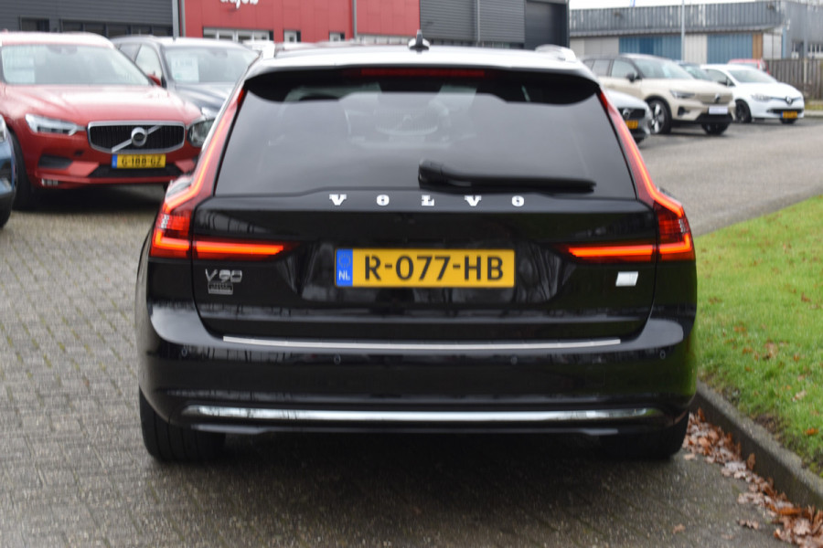 Volvo V90 T8 AWD 390PK Plug-in Hybrid Inscription | H&K | ACC | BLIS | Trekhaak | Camera | Stuurverwarming | Leder