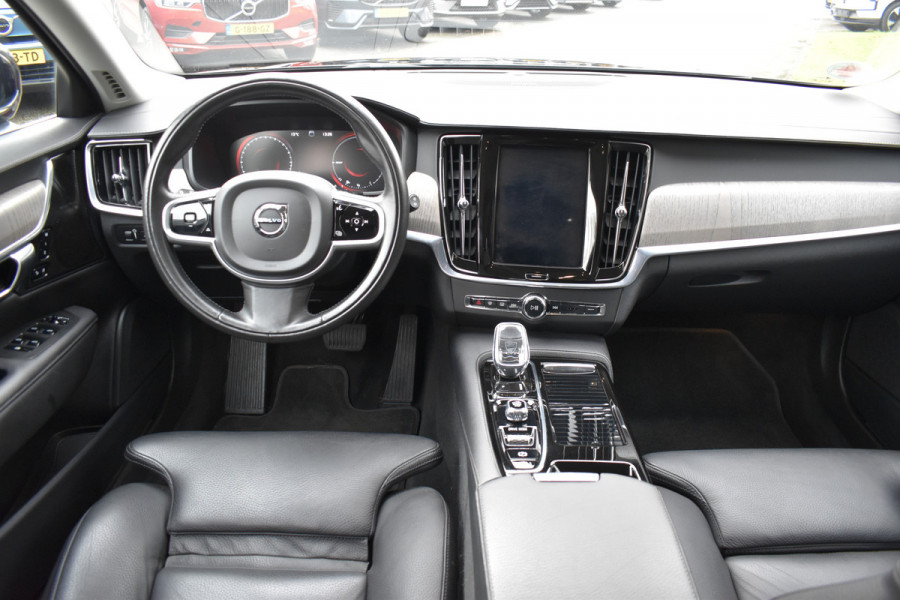 Volvo V90 T8 AWD 390PK Plug-in Hybrid Inscription | H&K | ACC | BLIS | Trekhaak | Camera | Stuurverwarming | Leder