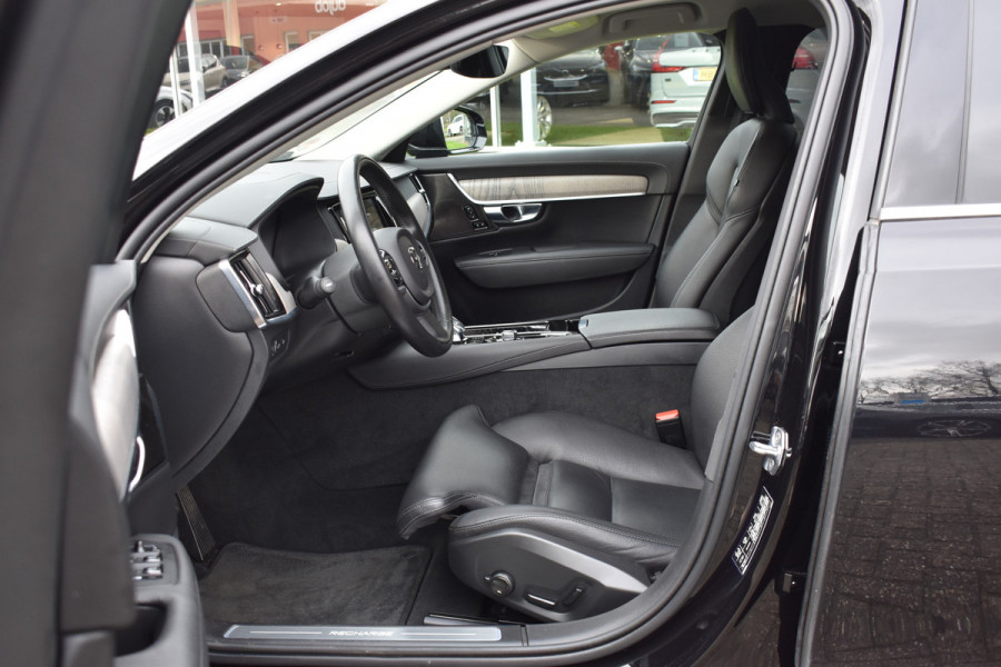 Volvo V90 T8 AWD 390PK Plug-in Hybrid Inscription | H&K | ACC | BLIS | Trekhaak | Camera | Stuurverwarming | Leder