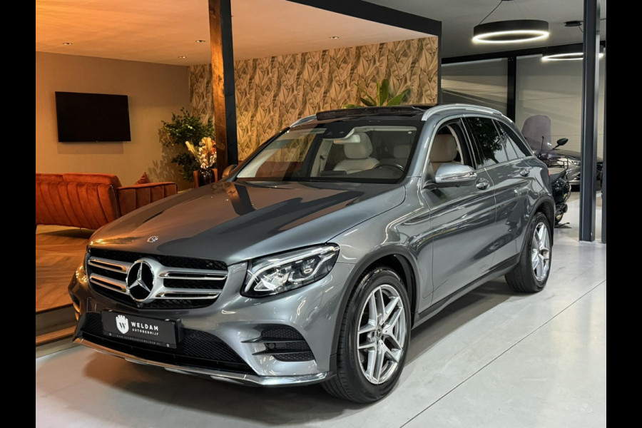 Mercedes-Benz GLC 250 4MATIC AMG Line Garantie Pano 360 Blindspot Elek Achterklep Leder StoelVW Cruise Clima Navi Rijklaar